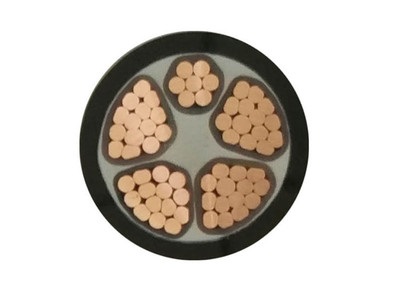 0.6/1KV YJV、YJLV4+1芯交聯(lián)電力電纜外徑、重量及載流量表(圖1)