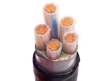 0.6/1KV YJV22、YJLV22 5芯交聯(lián)電力電纜外徑、重量及載流量表(圖1)