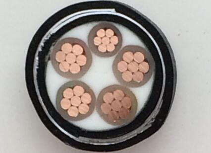 0.6/1KV YJV22、YJLV22 4+1芯4*4、10、16、25、35、50、70、95平方電纜外徑、重量及載流(圖1)