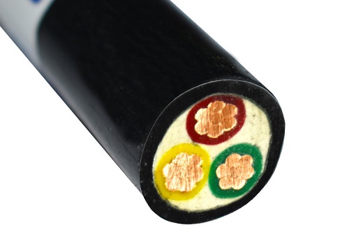 0.6/1KV VV、VLV3芯3*4、10、25、35、50、70、95平方電纜外徑、重量及載流量表(圖1)