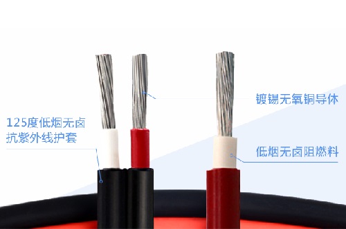 為何要使用低煙無鹵光伏電纜？低煙無鹵光伏電線有什么特點？(圖1)